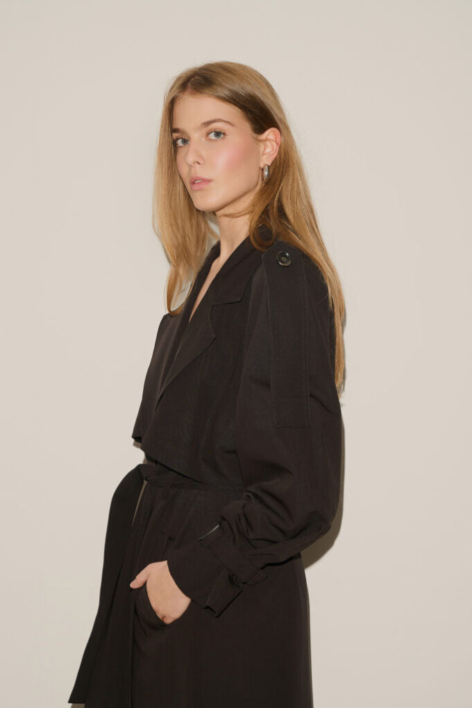 Płaszcz Paul Dark Chocolate Wool