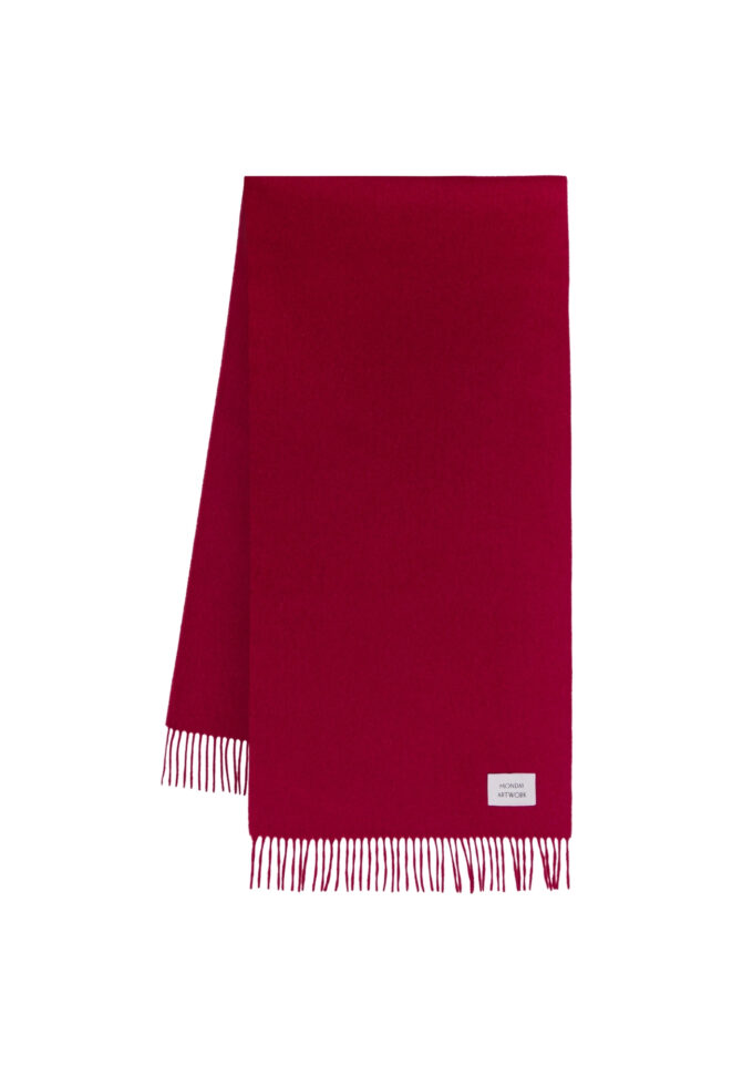 Cody Red Cashmere Scarf