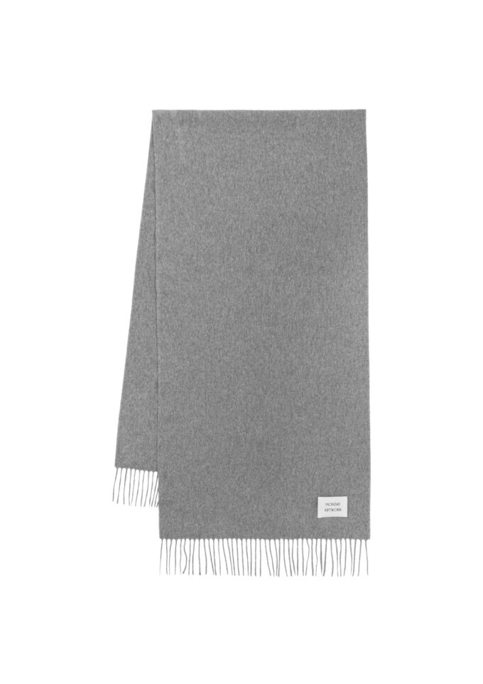 Cody Grey Cashmere Scarf