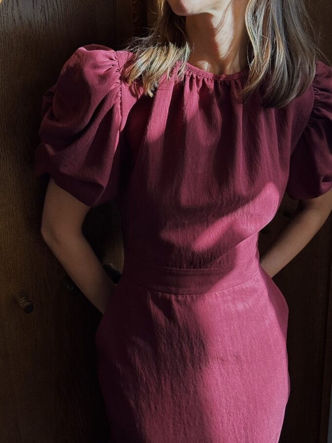 Sukienka Margaret Burgundy