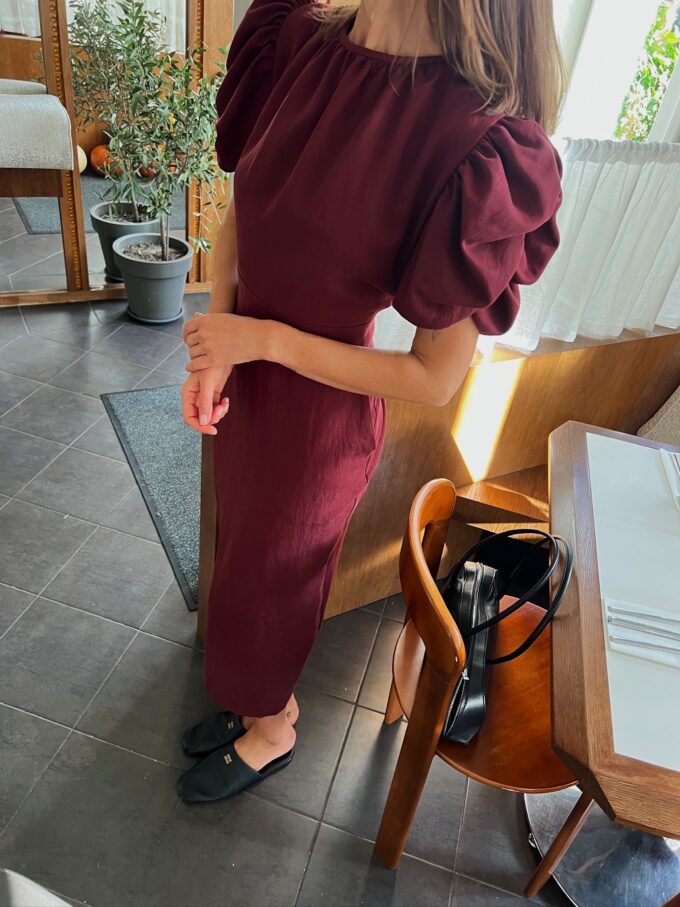 Sukienka Margaret Burgundy