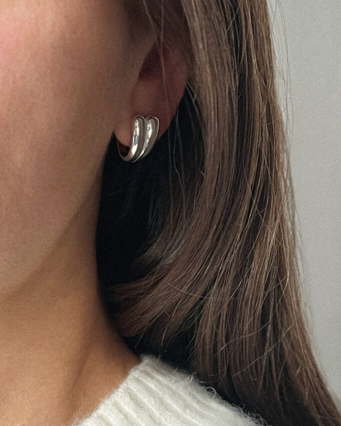 Kolczyki Venus Small Silver