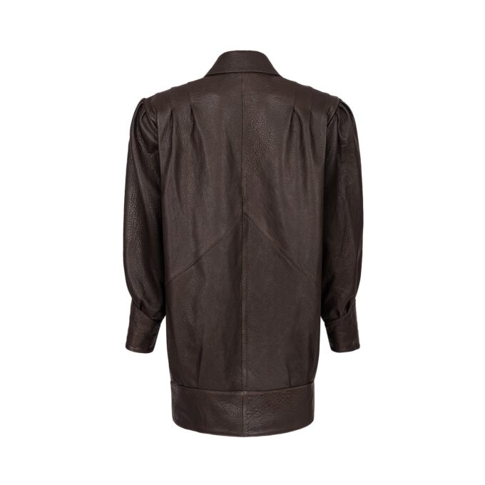 Passion Retro It Girl Jacket in Chocolate Texture