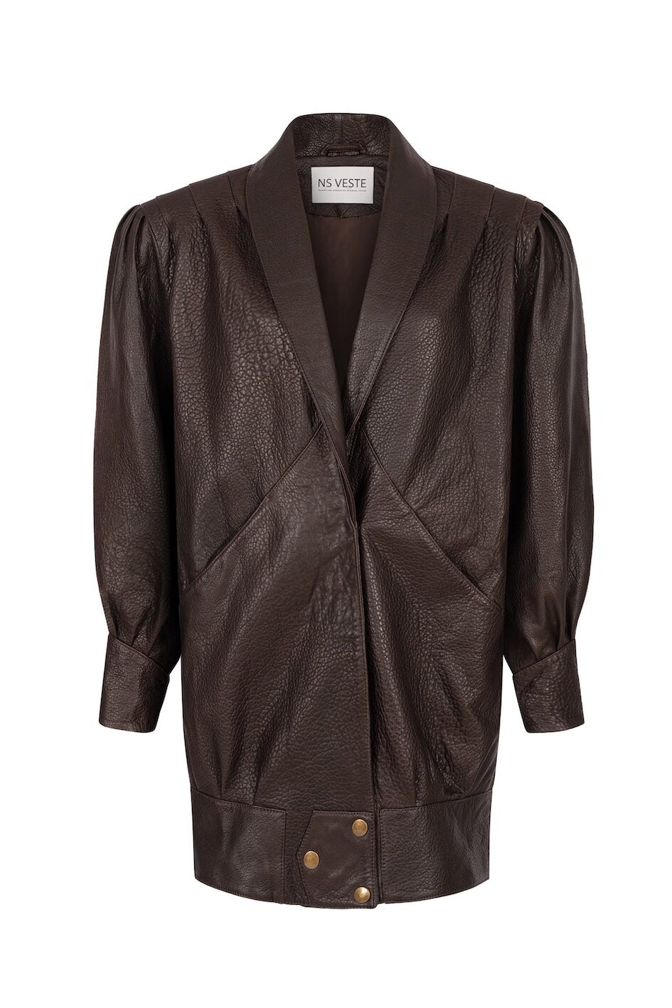 Passion Retro It Girl Jacket in Chocolate Texture