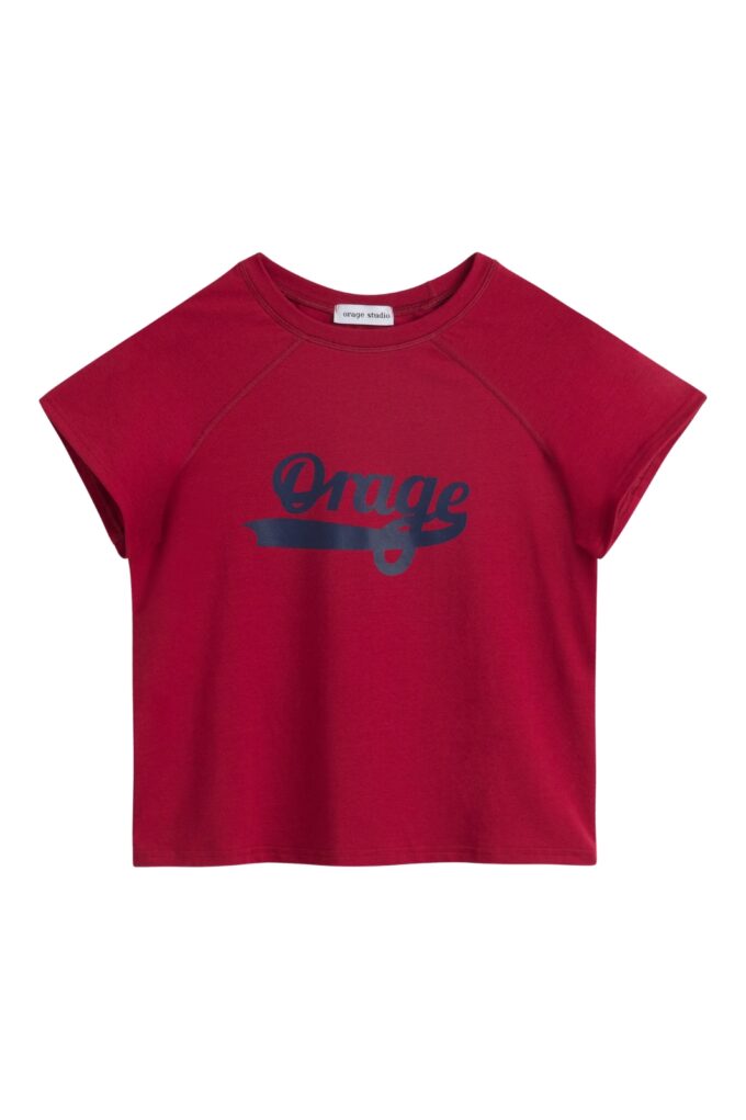 Baseball Tee Red