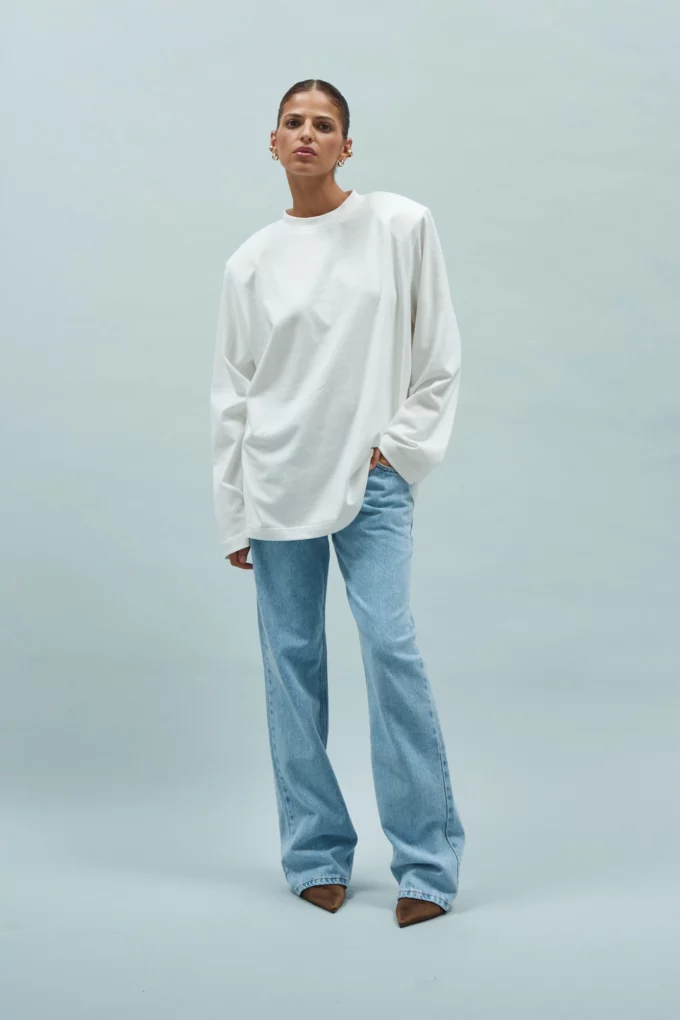 Longsleeve Veya Padded Cream