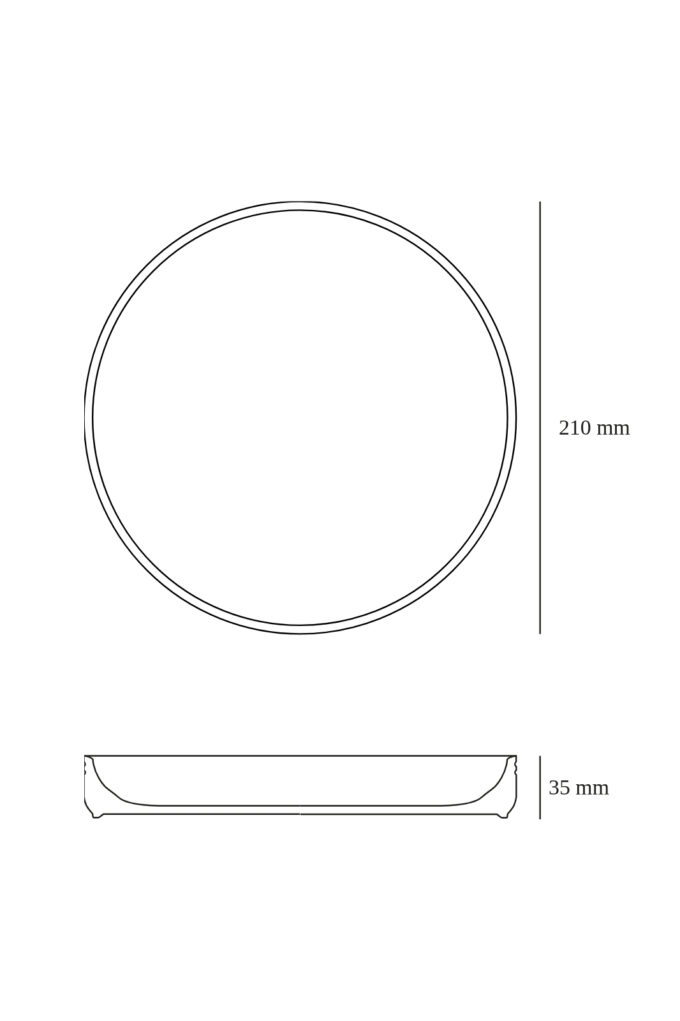 Pasta Plate / zestaw 2 sztuk